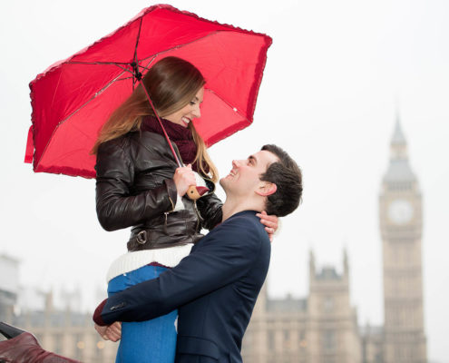 fotografia de noivado big ben