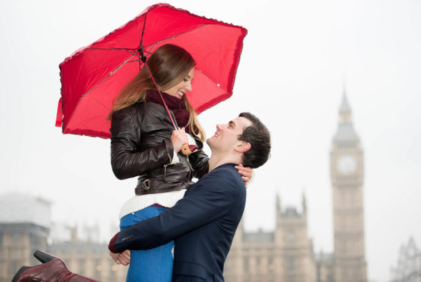 fotografia de noivado big ben