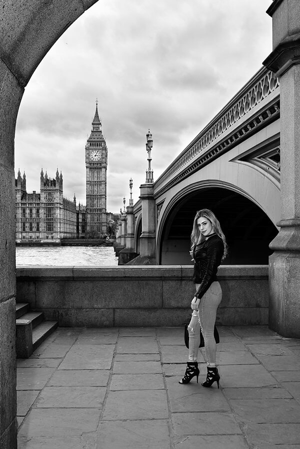 Ensaio fotográfico em Londres