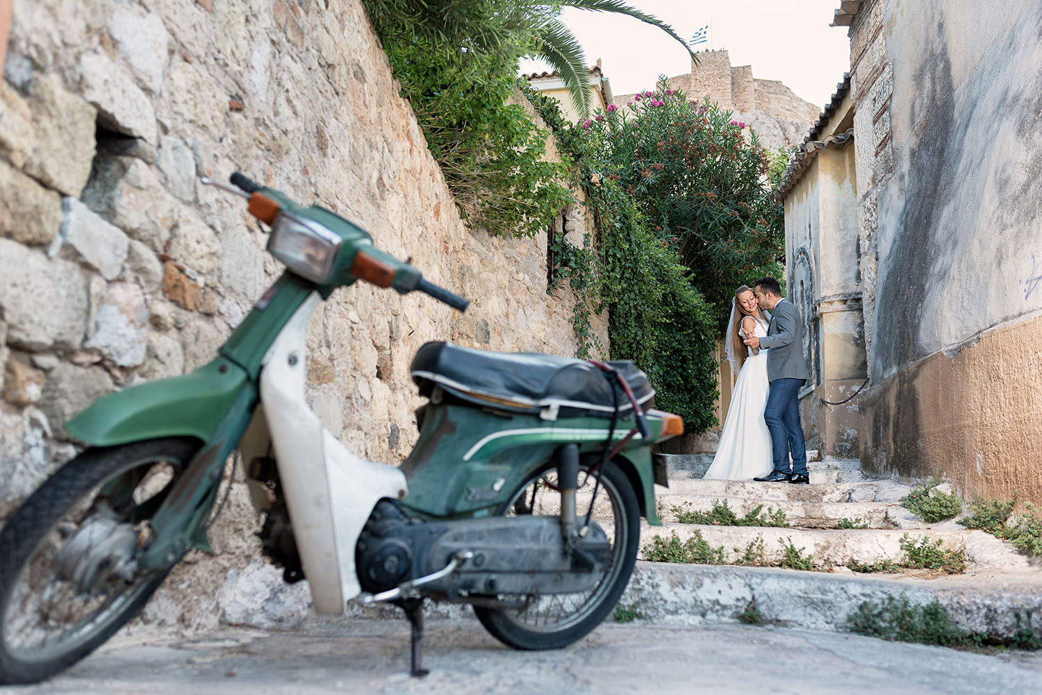 fotografia de casamento na grecia